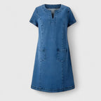 Women’s Elegant Dress with Front Pockets