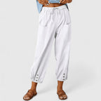 Jolie | Women’s Wide-Leg Pants with Elastic Waist
