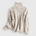 Women’s Cable Knit Sweater with Lightweight Warmth