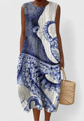 Alizhyah | Women’s Elegant Dress with Tie-Back