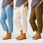 Women’s Comfortable Pants - Straight-Leg Silhouette
