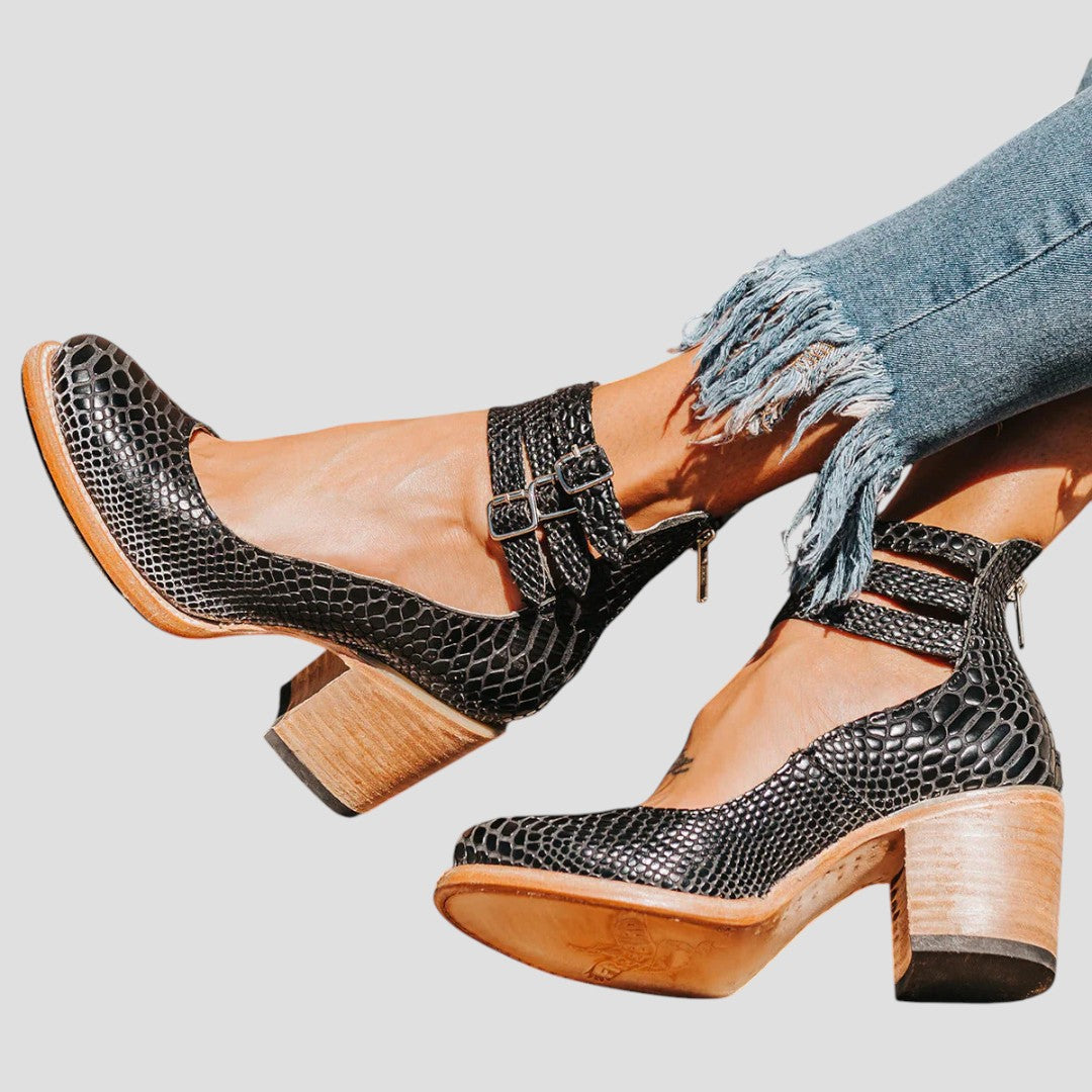 Women’s Ankle Boots with Block Heel