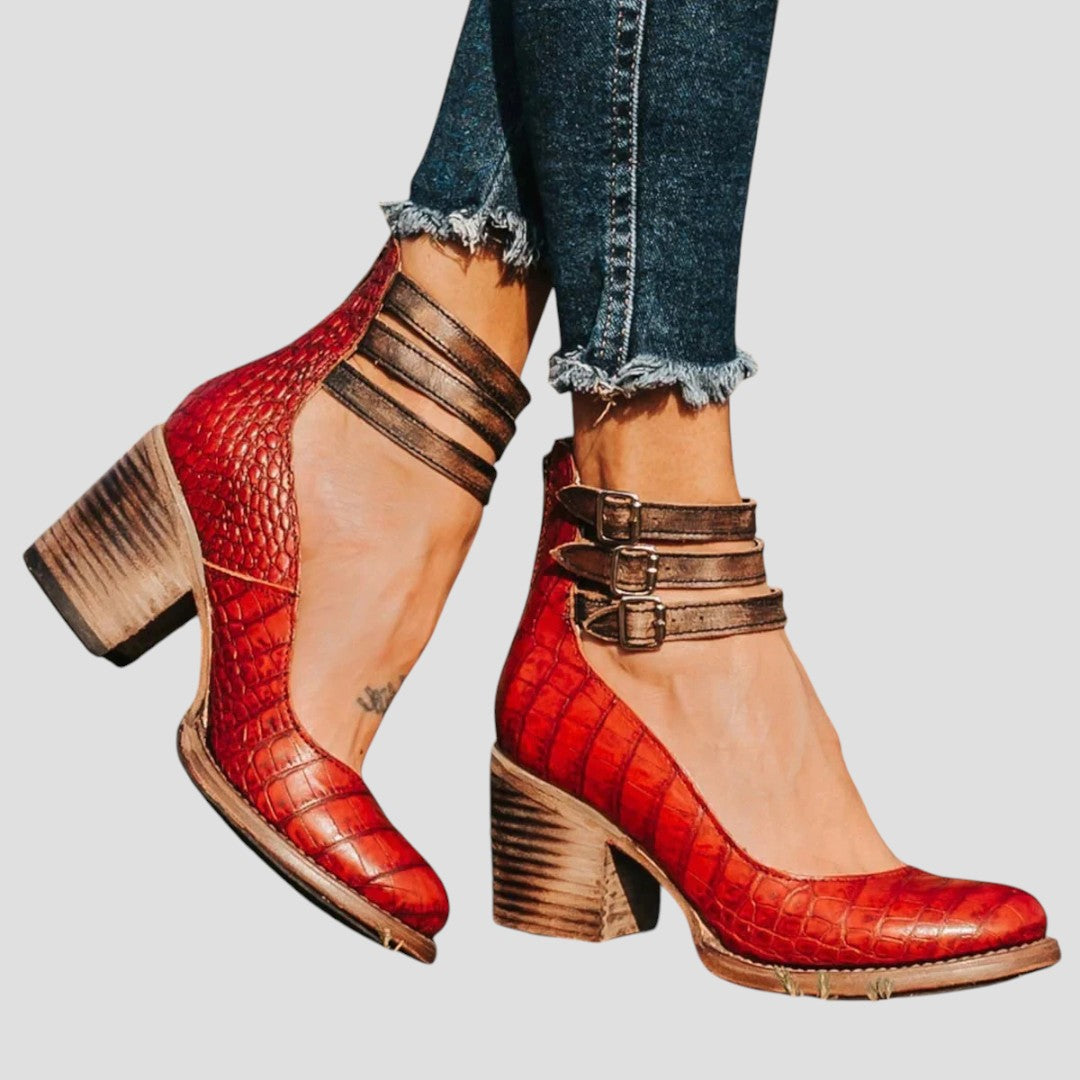 Women’s Ankle Boots with Block Heel