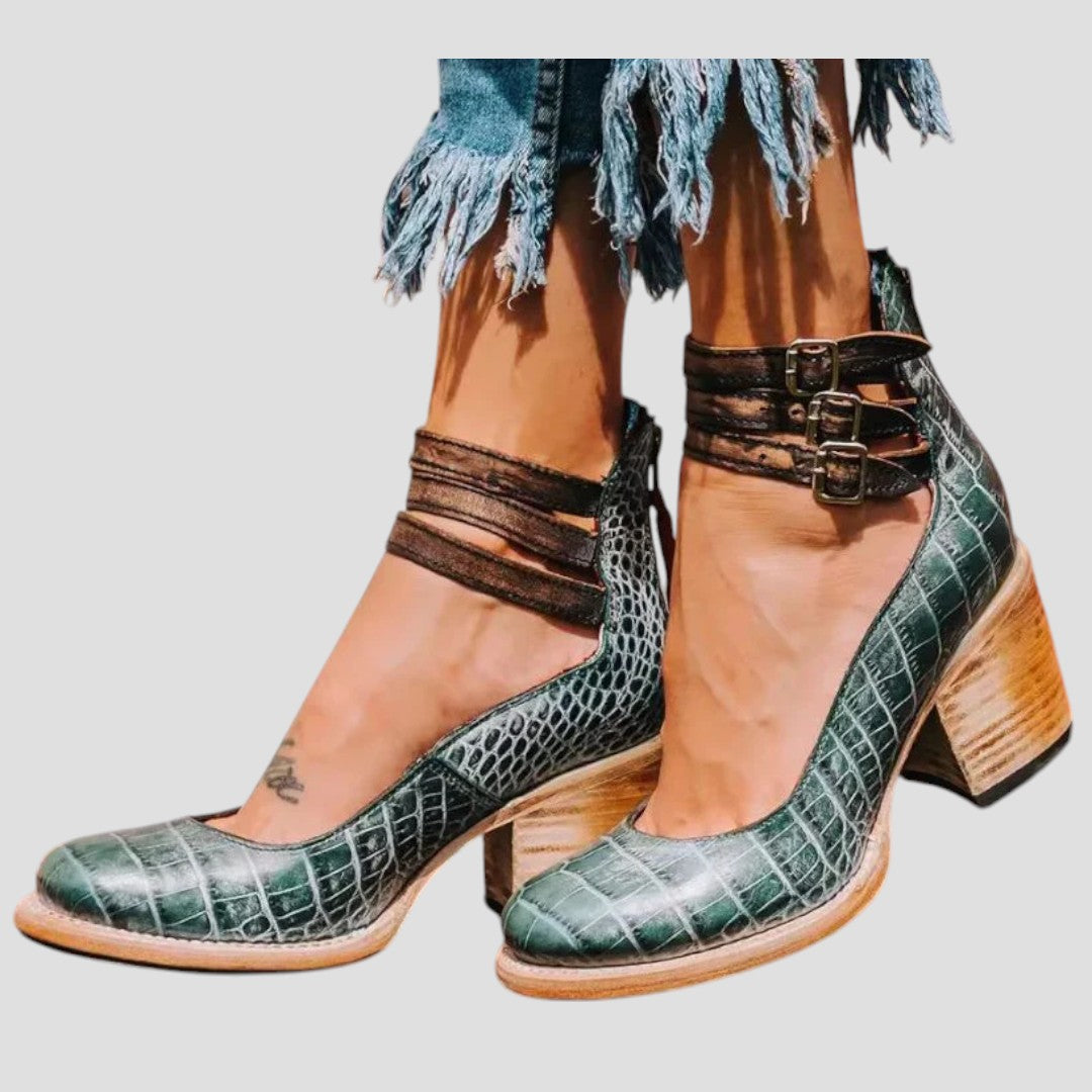 Women’s Ankle Boots with Block Heel