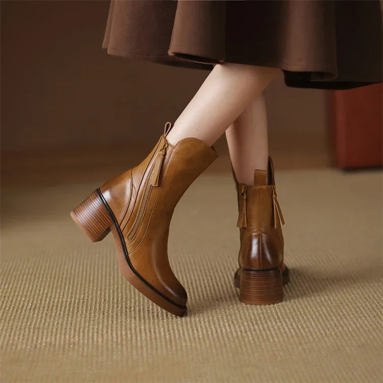 Women’s Ankle Boots with Orthopedic Support