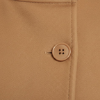 Women's Belted Cape Coat with Funnel Neck