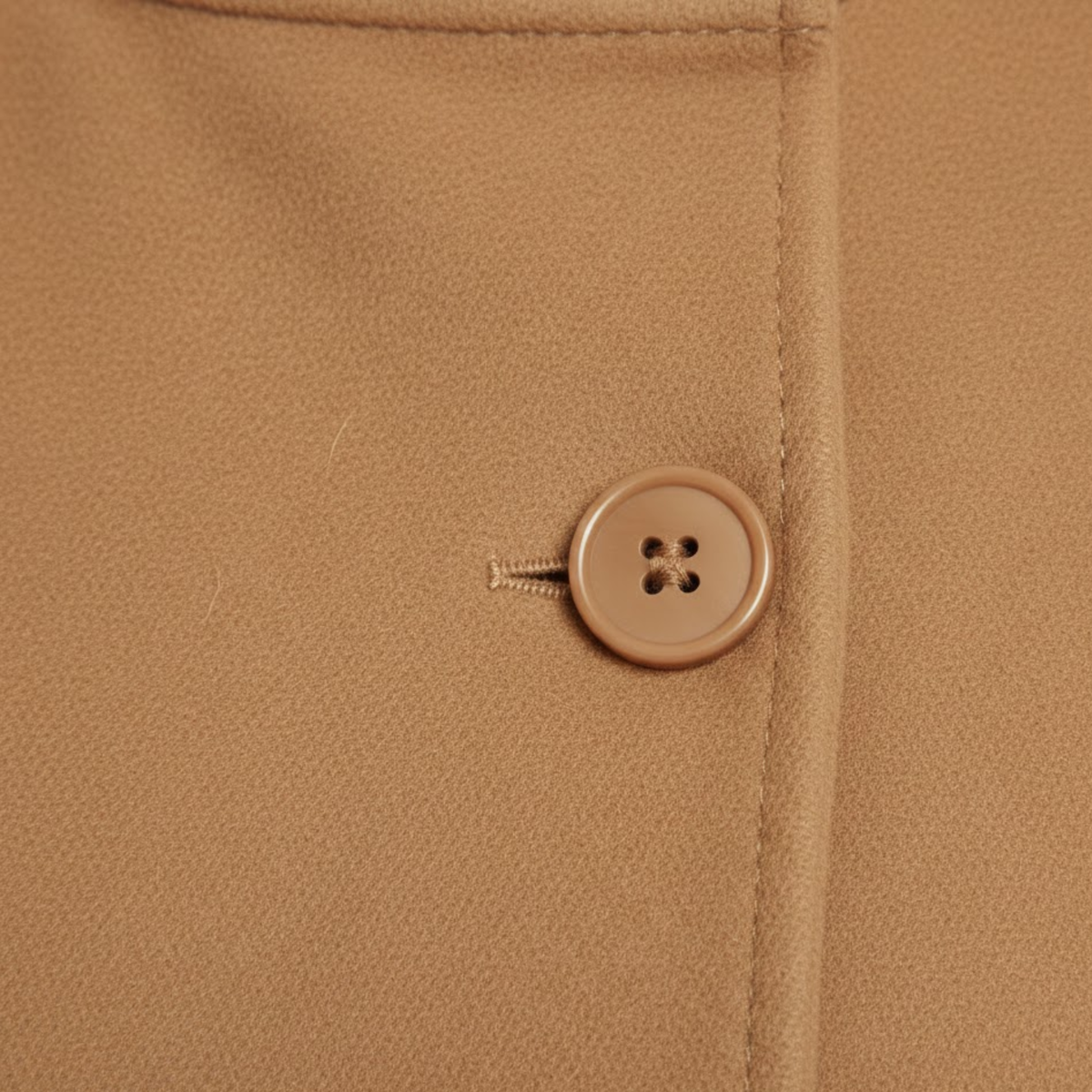 Women's Belted Cape Coat with Funnel Neck