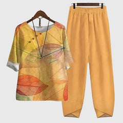 Women’s Boho Butterfly Two-Piece Set