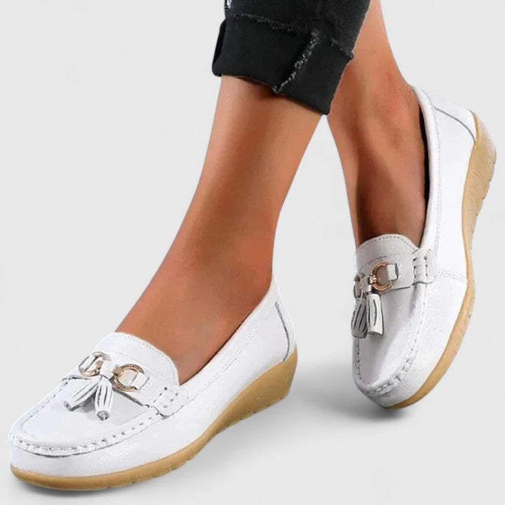 Women’s Classic Loafers Orthopedic Shoes with Insole