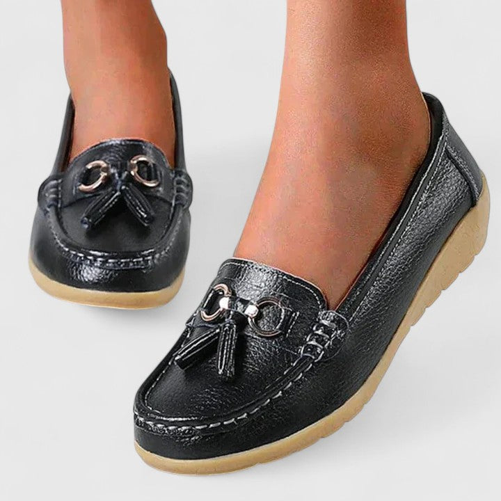 Women’s Classic Loafers Orthopedic Shoes with Insole