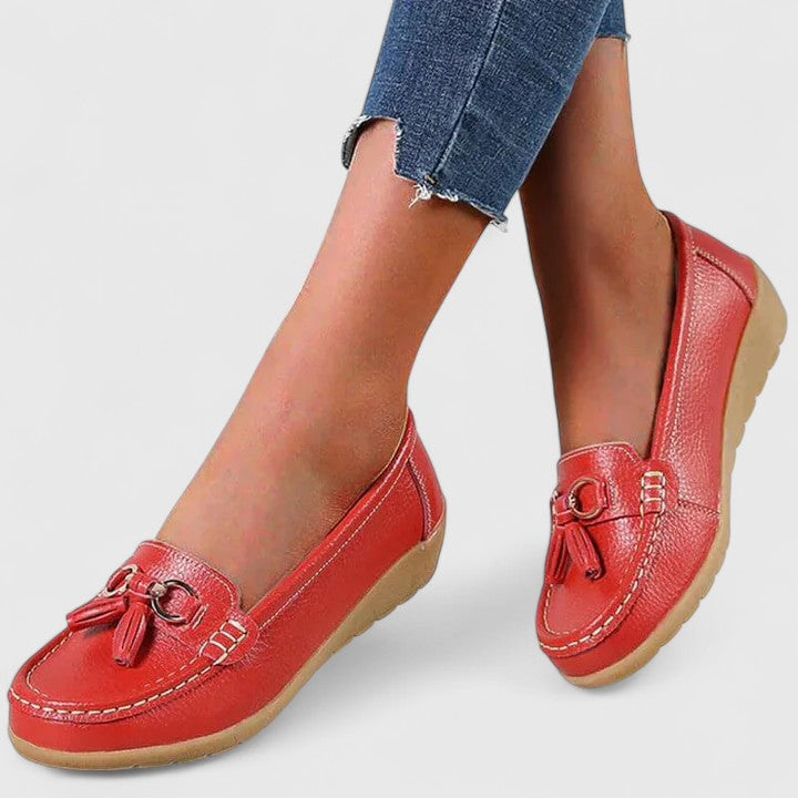 Women’s Classic Loafers Orthopedic Shoes with Insole