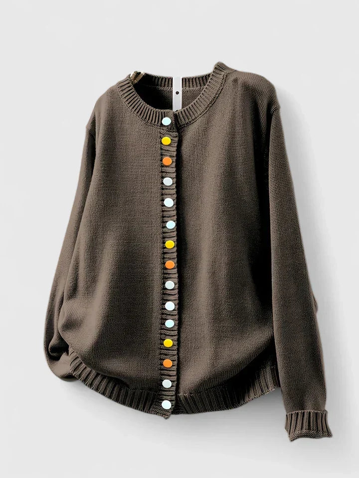 Esme | Button Front Cardigan with Relaxed Fit