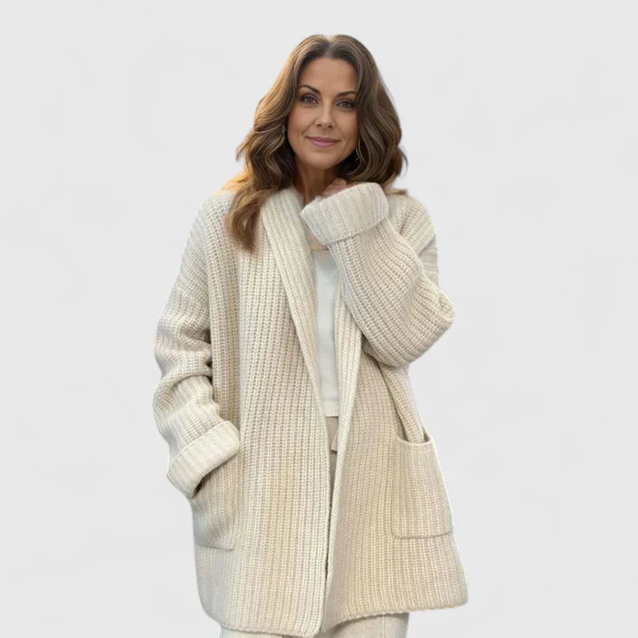 Thea | Oversized Open Front Cardigan