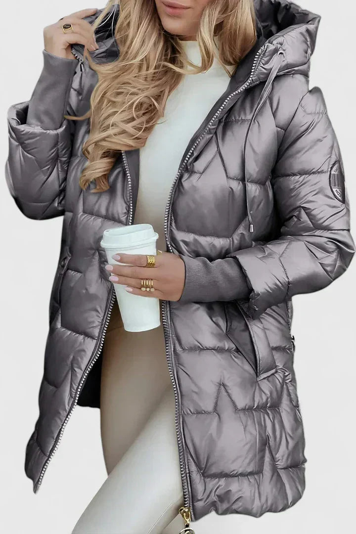 Women’s Comfortable Coat with Hood