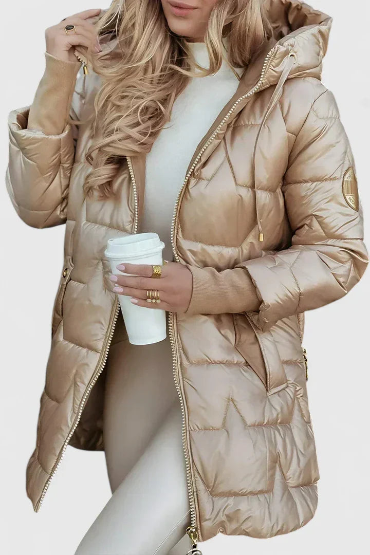 Women’s Comfortable Coat with Hood