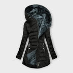Women’s Comfortable Puffer Jacket with Zip Closure
