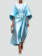 Women's Dress - Waist Twist