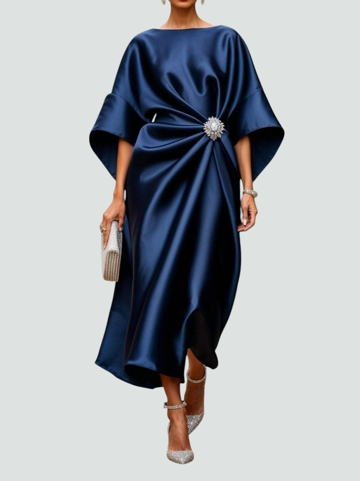 Women's Dress - Waist Twist