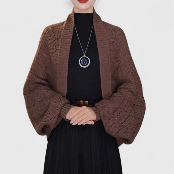 Yara | Longline Open Front Cardigan