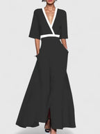 Women’s Elegant Maxi Dress - Flattering Silhouette