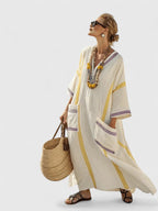 Women’s Elegant Maxi Dress - Relaxed Fit
