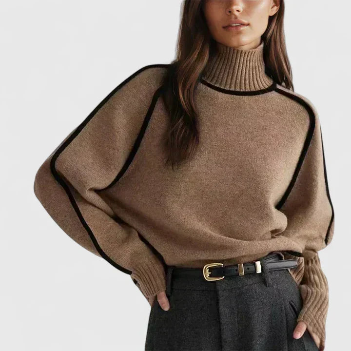 Saskia | Crew Neck Sweater with Relaxed Fit