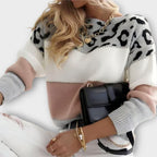 Mirabelle | Leopard Print Sweater with Relaxed Fit
