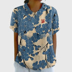 Women’s Floral Blouse - Lightweight Comfort