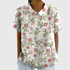 Women’s Floral Blouse - Lightweight Comfort