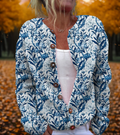 Vera | Floral Open Front Cardigan
