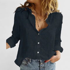 Women’s Floral print Blouse - Breathable Comfort