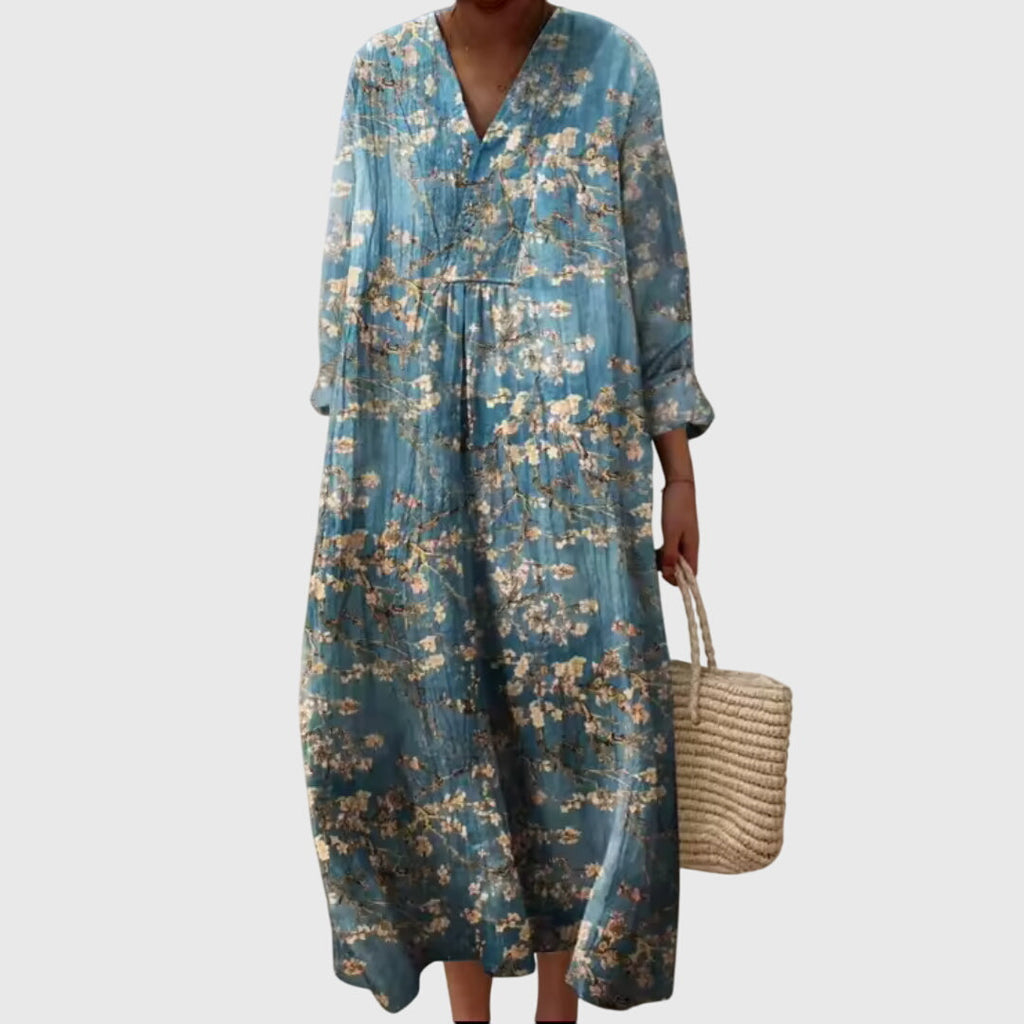 Women’s Geometric Dress with Dreamtime Pattern