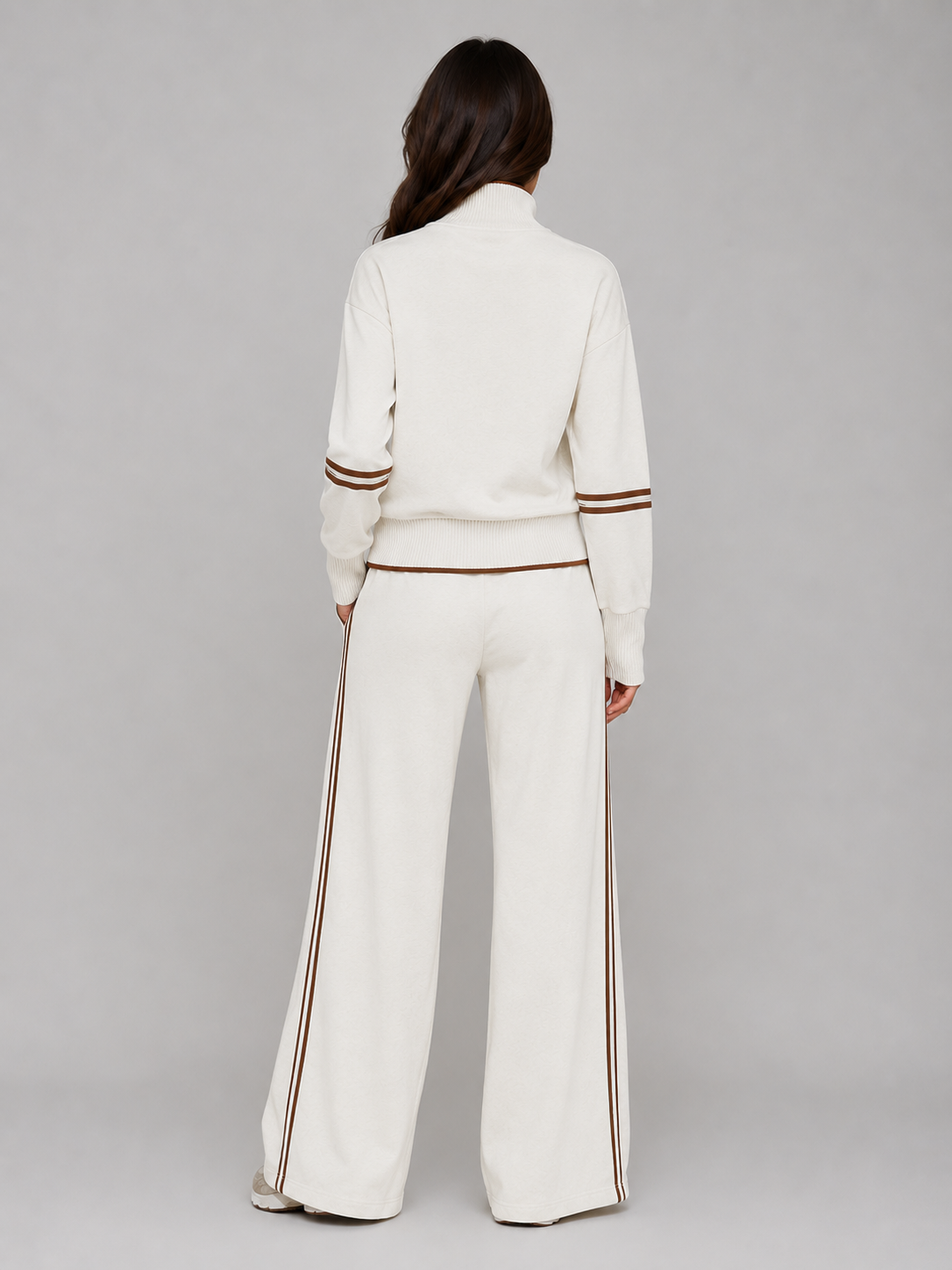 Women’s Half Zip Tracksuit with Drawstring