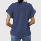 Women’s Ibiza Style Blouse with Lace Detailing