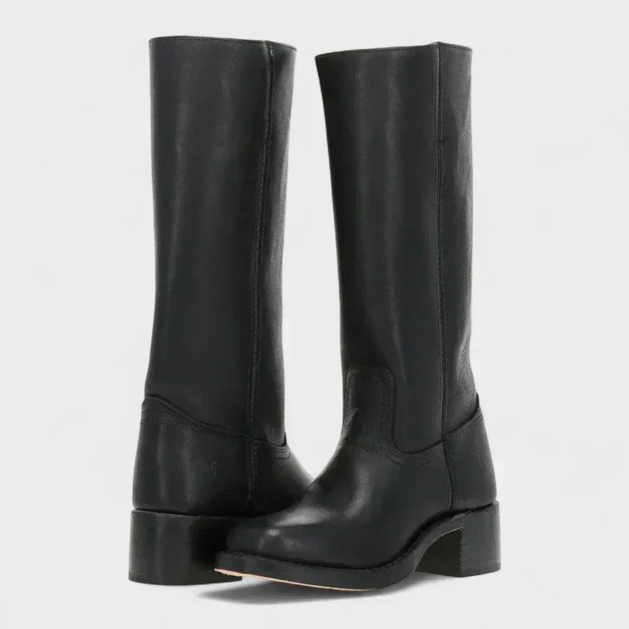 Women’s Knee-High Boots - Non-Slip Outsole