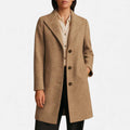 Odette | Tweed Coat with Notch Lapel