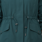Women’s Lightweight Windbreaker Jacket with Adjustable Waist