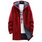 Women’s Longline Zip Hoodie with Adjustable Hood