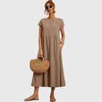 Women’s Midi Dress with Pockets