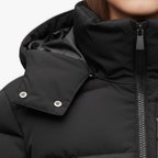 Isla | Hooded Puffer Coat with Belted Waist