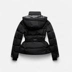 Camille | Quilted Jacket with Belted Waist