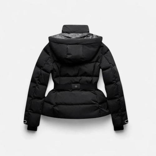 Camille | Quilted Jacket with Belted Waist