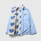 Women’s Reversible Jacket with Heart Print