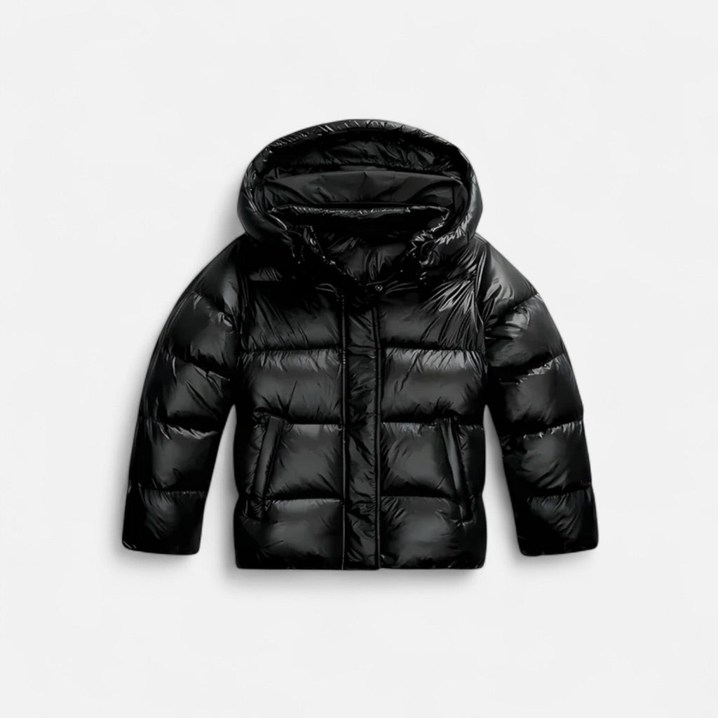 Maria | Hooded Puffer Jacket with Front Zip