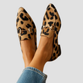 Women’s Slip-on Loafers - Gold-Tone Bit