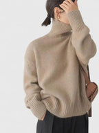 Wren | Mock Neck Sweater with Relaxed Fit