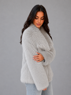 Women's Winter Jacket with Shawl Collar