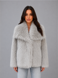 Women's Winter Jacket with Shawl Collar