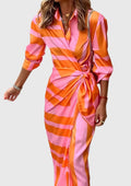Women’s Wrap Dress with Print