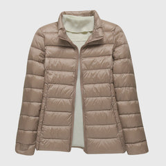 Women’s Ultra-Light Quilted Jacket with Windproof Waterproof